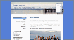 Desktop Screenshot of praxis-kraemer-reichenau.de
